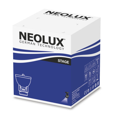 Neolux 4052899170490 Ampoule Halogène Dichroïque Verre 35 W GU5.3 Argent Lot de 4 
